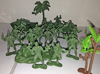 Plastic soldaten - Groen