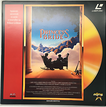 Princess Bride (1987),Cascar Video Laserdisk,Laserdisc