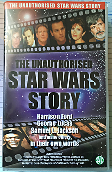 The Unauthorised Star Wars Story (SEALED),DFW -VHS - 1999,Laserdisc