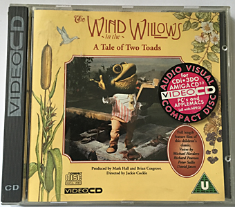 The Wind in the Willows - A Tale of two Toads,VideoCD,Retrocomputer/Philips/Software/CD-I-video