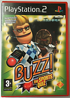 Buzz! The Sports Quiz,Sony Playstation 2 spel,Retrocomputer/Sony/Software/PS2