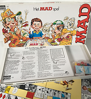 Het MAD Spel,Parker Spel 1982,Toys/Puzzel-Bordspel