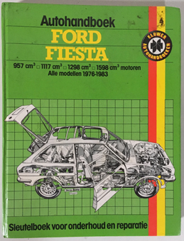 Ford Fiesta 1976-1983,Autohandboek Kluwer,Autohandboeken
