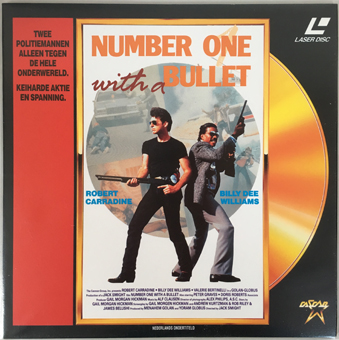 Number One with a Bullet (1987),Laserdisc Cascar Video,Laserdisc