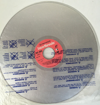 Vol 302,Laserkaraoke Pioneer,Laserdisc