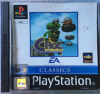 Croc Legend of the Gobbos,Sony PSone game,Retrocomputer/Sony/Software/Psone