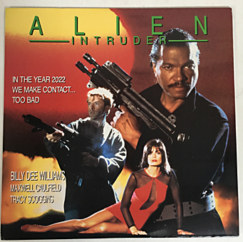 Alien Intruder,Laserdisc beeldplaat,Laserdisc