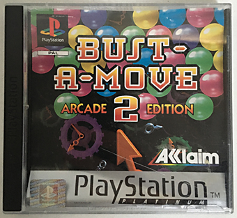Bust-a-move 2,Playstation one PAL,Retrocomputer/Sony/Software/Psone