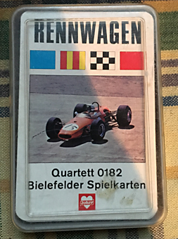 Rennwagen Kwartet - 0182_Bielefelder Spielkarten 1972