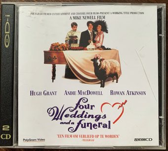 Four Weddings and a Funeral_Philips VideoCD-i